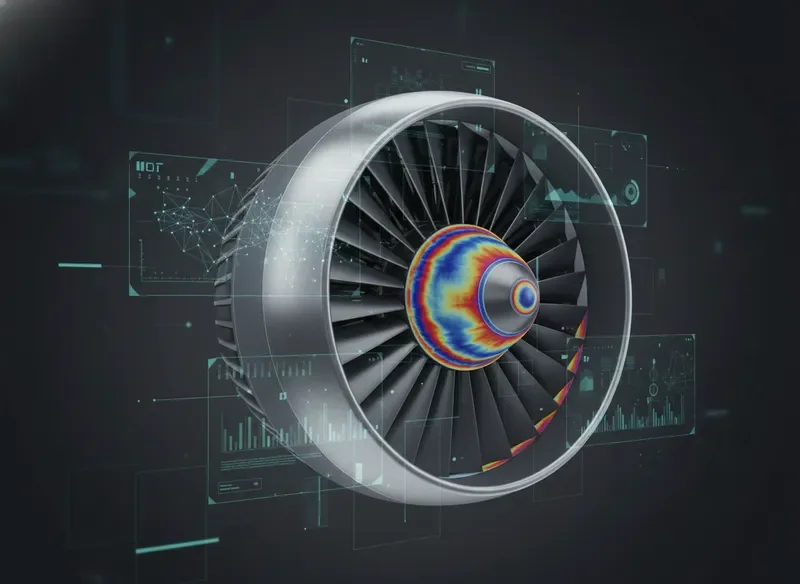 Aerospace CAE simulation with thermal analysis