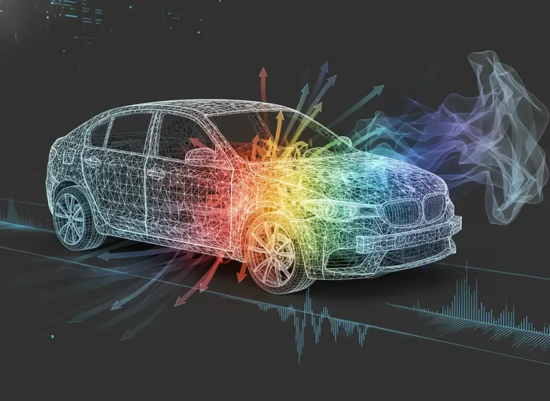 Automotive crash test finite element analysis